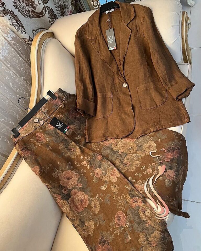 کت و شلوار طرحدار خنک