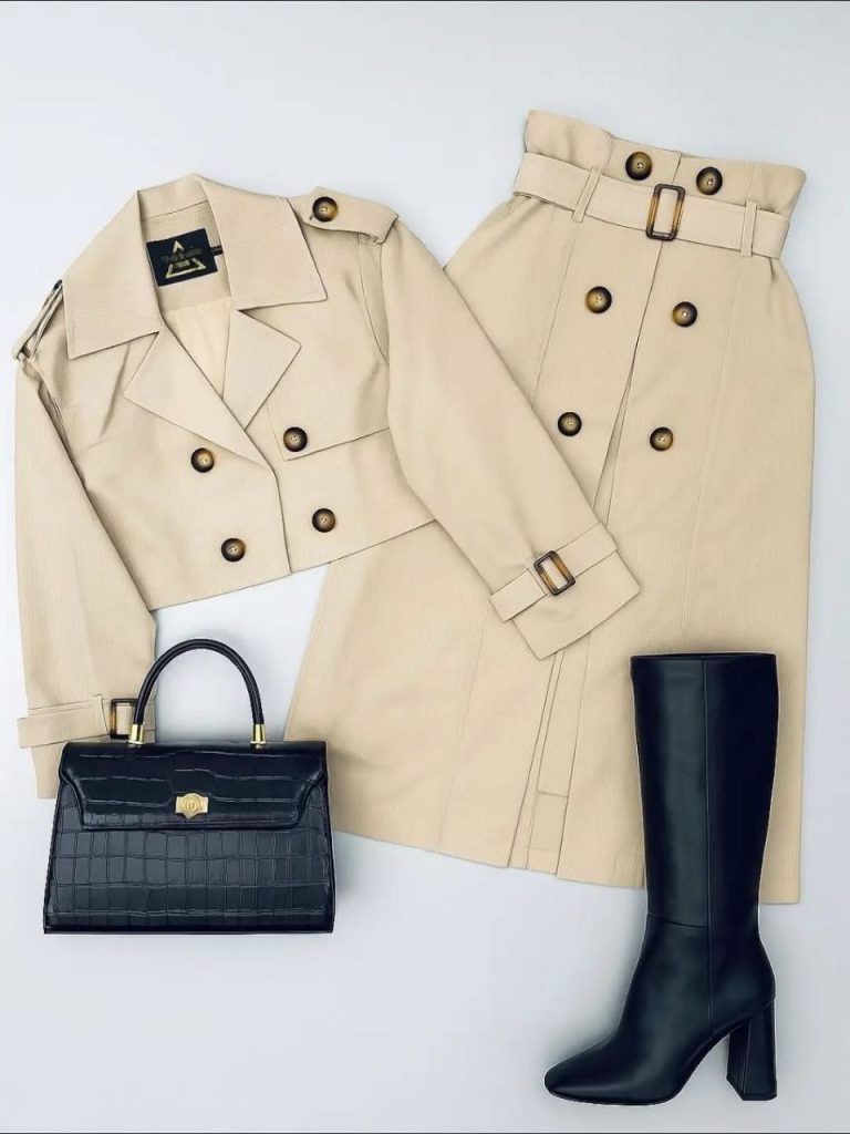 کت و دامن پاییزی