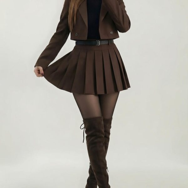 کت و دامن دخترانه