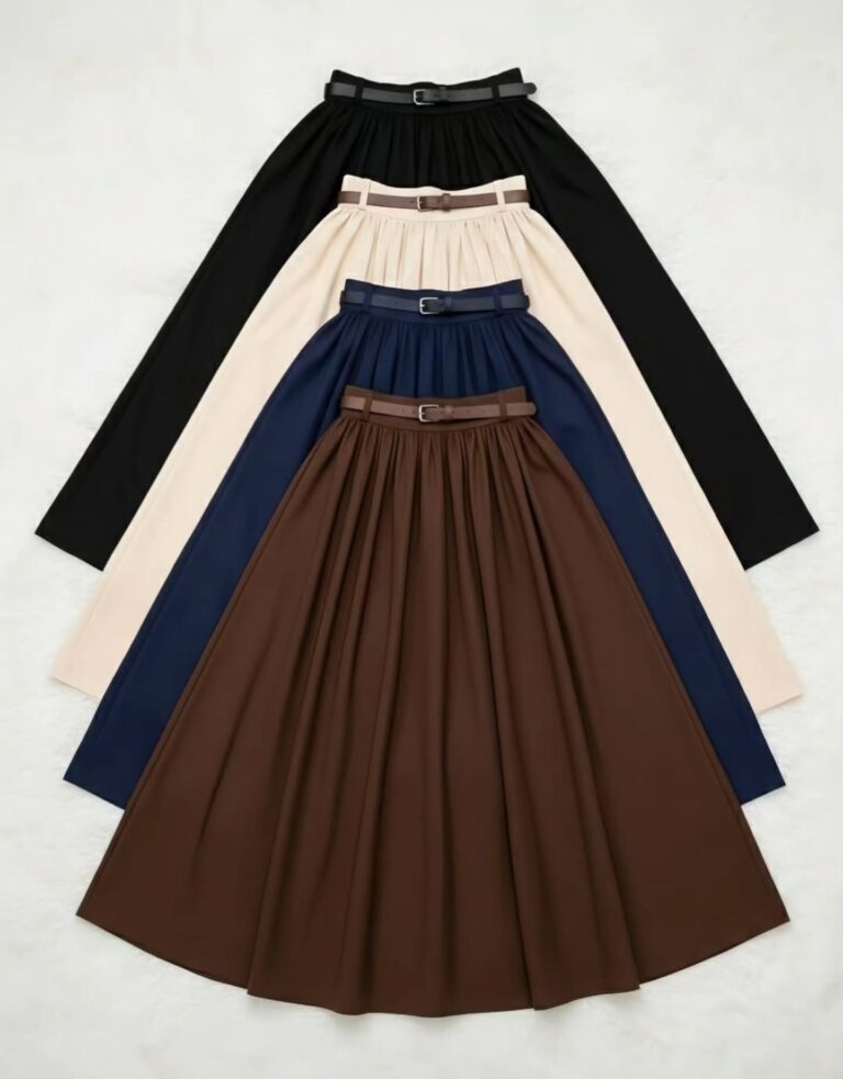 دامن کتان بهاره