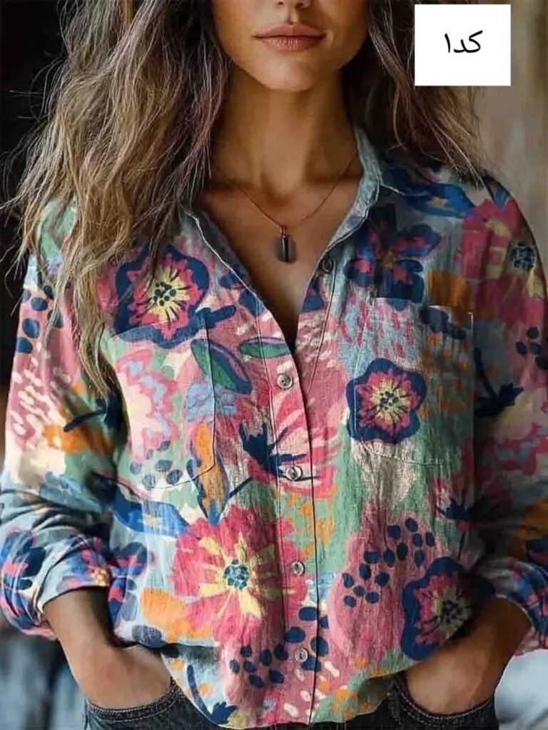 شومیز آبرنگی